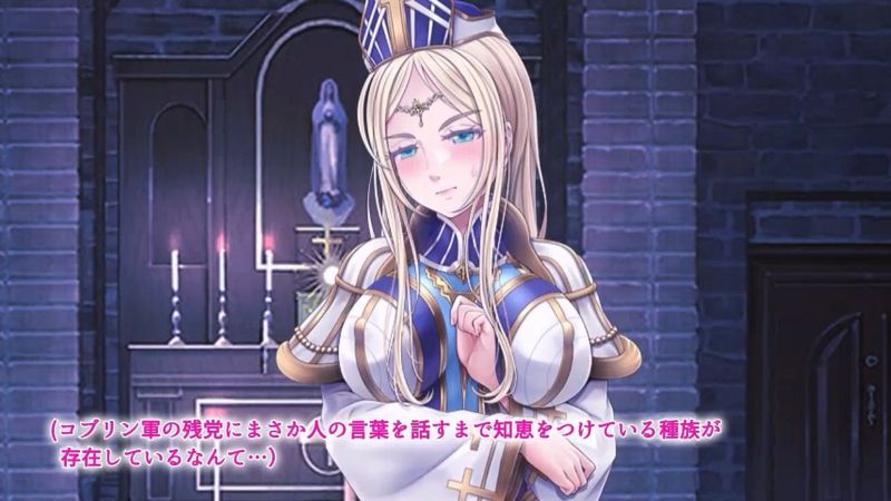 PPT里番|牝堕ち神官~種付けゴブリンに穢された聖職者~前編