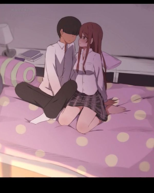 偶像大师同人|セネト_【手描きアニメ】回家后,姐姐甜花和同学正在爱爱,甘奈非常在意…